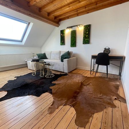 Ferienwohnung Attic European Quarter Brüssel Exterior foto