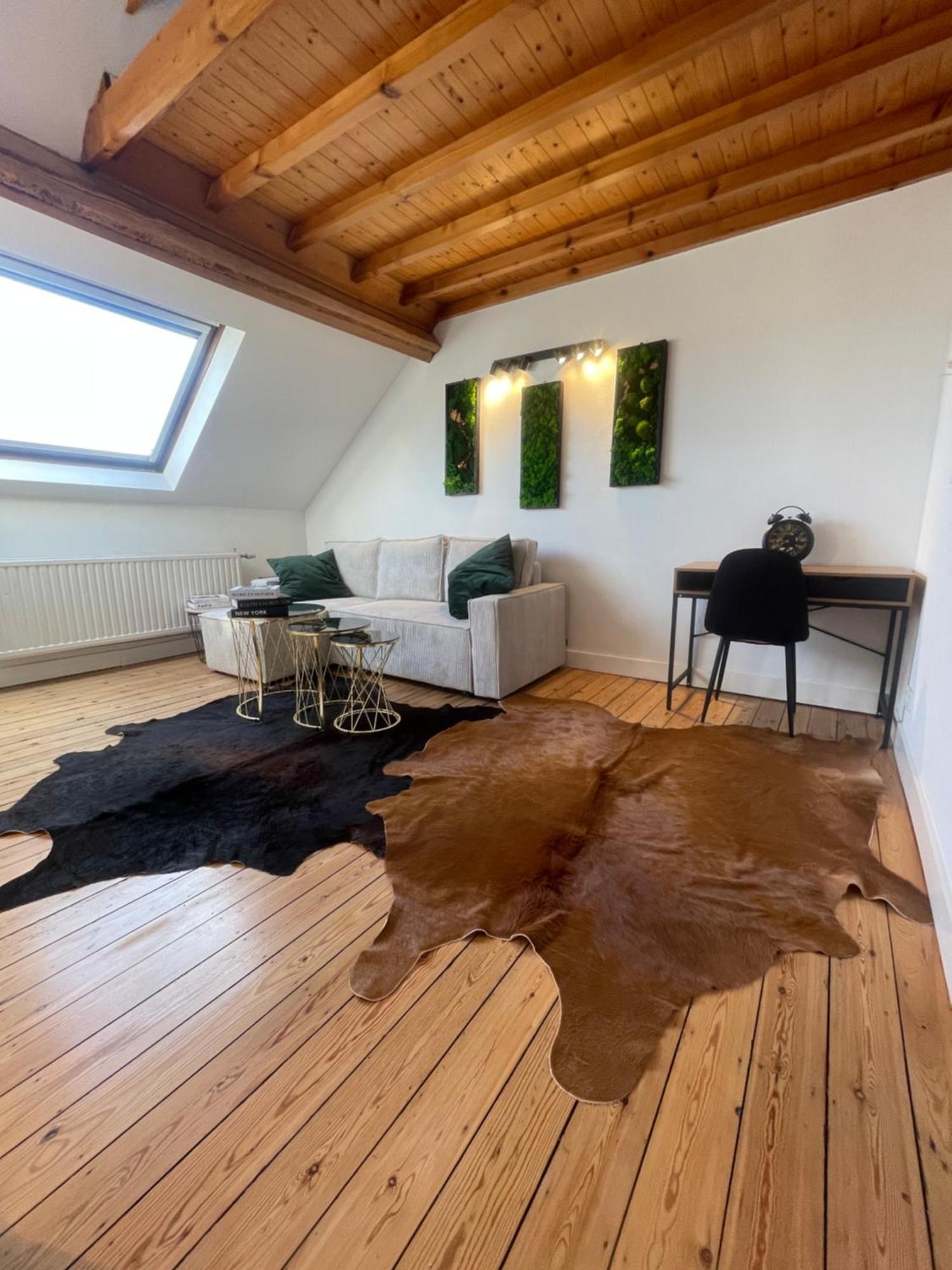 Ferienwohnung Attic European Quarter Brüssel Exterior foto