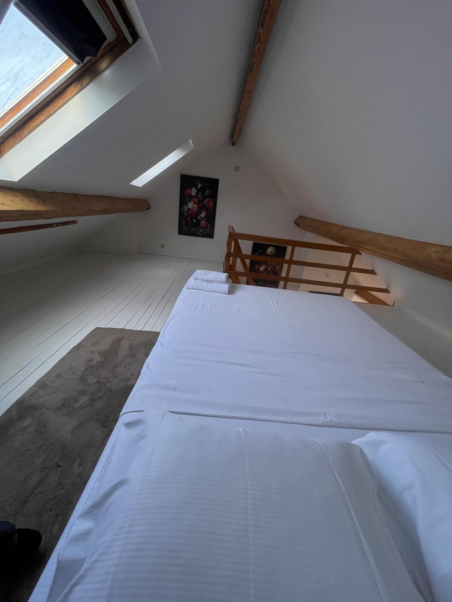 Ferienwohnung Attic European Quarter Brüssel Exterior foto